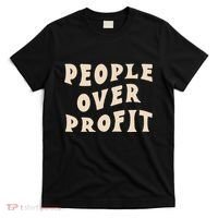 People Over Profit  Anticapitalism T-Shirt thumb 0