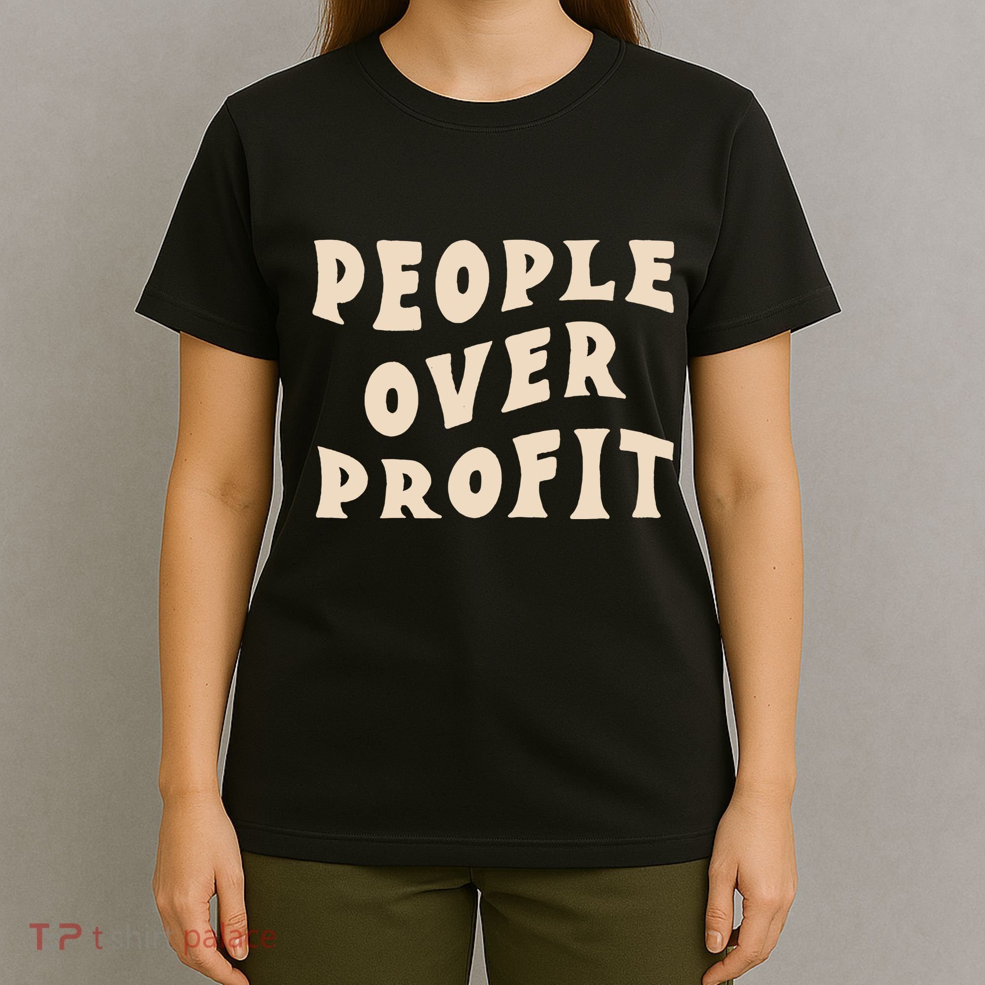 People Over Profit  Anticapitalism T-Shirt