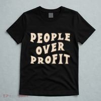 People Over Profit  Anticapitalism T-Shirt thumb 5