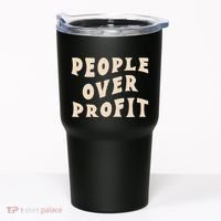 People Over Profit  Anticapitalism Tumbler thumb 0