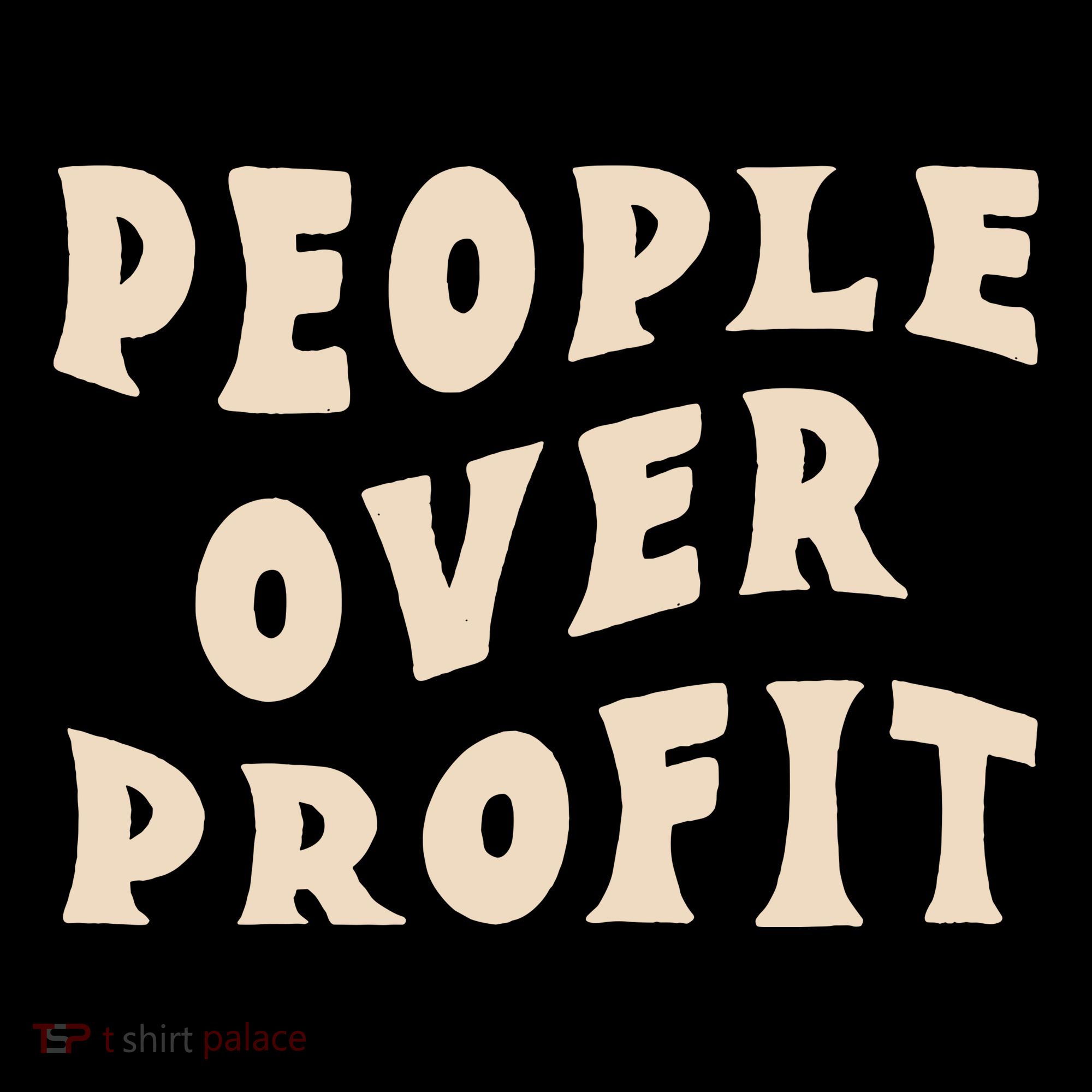 People Over Profit  Anticapitalism Baby Bodysuit