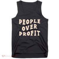 People Over Profit  Anticapitalism Tank Top thumb 0