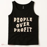 People Over Profit  Anticapitalism Tank Top thumb 2