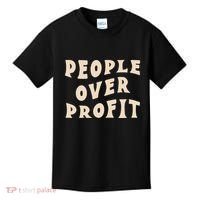 People Over Profit  Anticapitalism Kids T-Shirt thumb 0