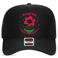 Progress Over Perfection Flower Hat thumb 0