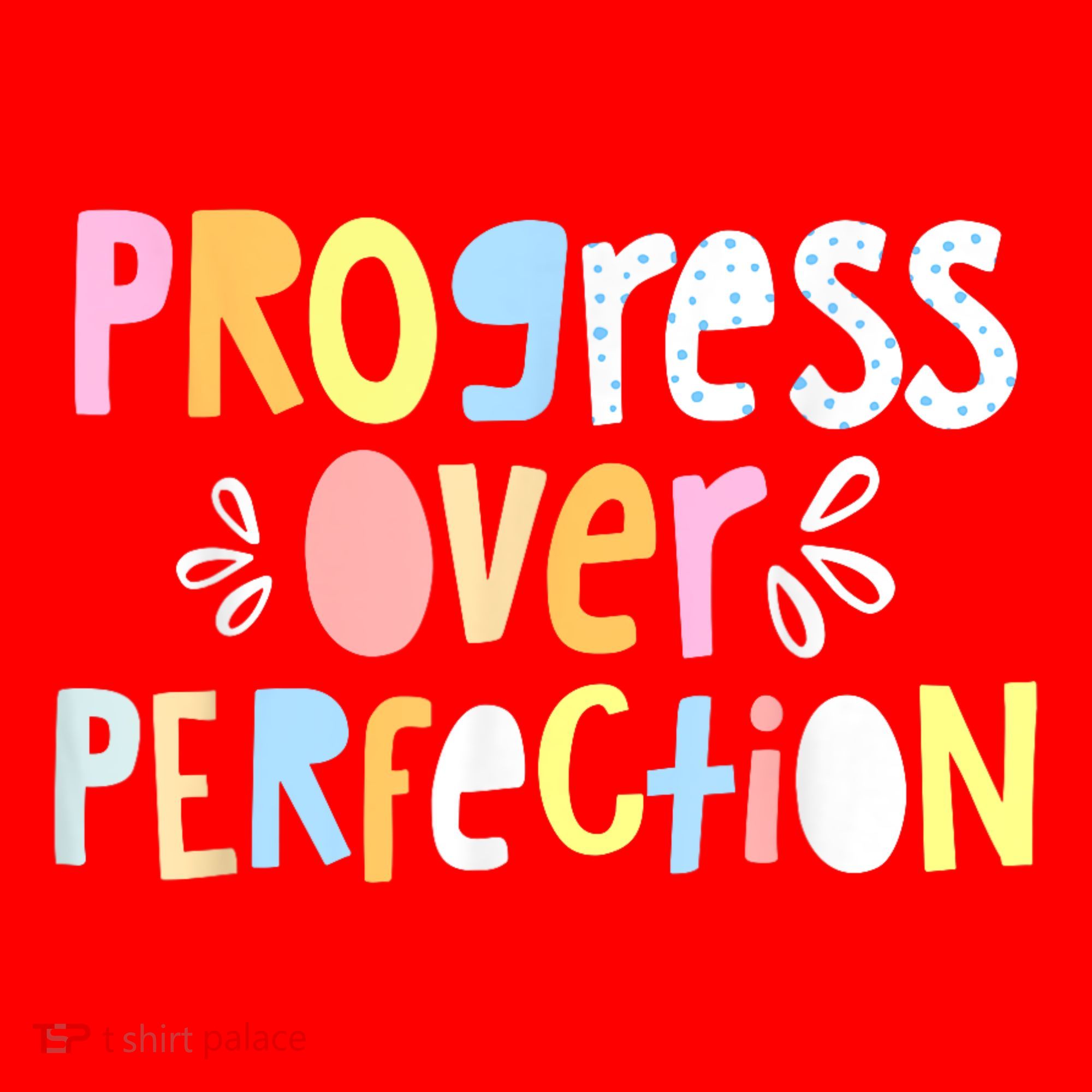 Progress Over Perfection Motivational Teacher Back To School Santa Hat