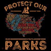 Protect Our Parks National Park Map Hiking Usa Gift Coffee Mug thumb 5