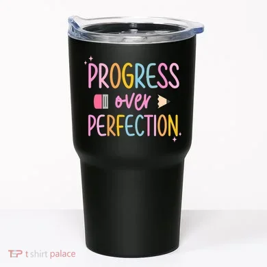 Progress Over Perfection Tumbler
