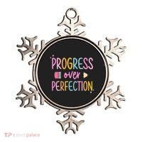 Progress Over Perfection Ornament thumb 0