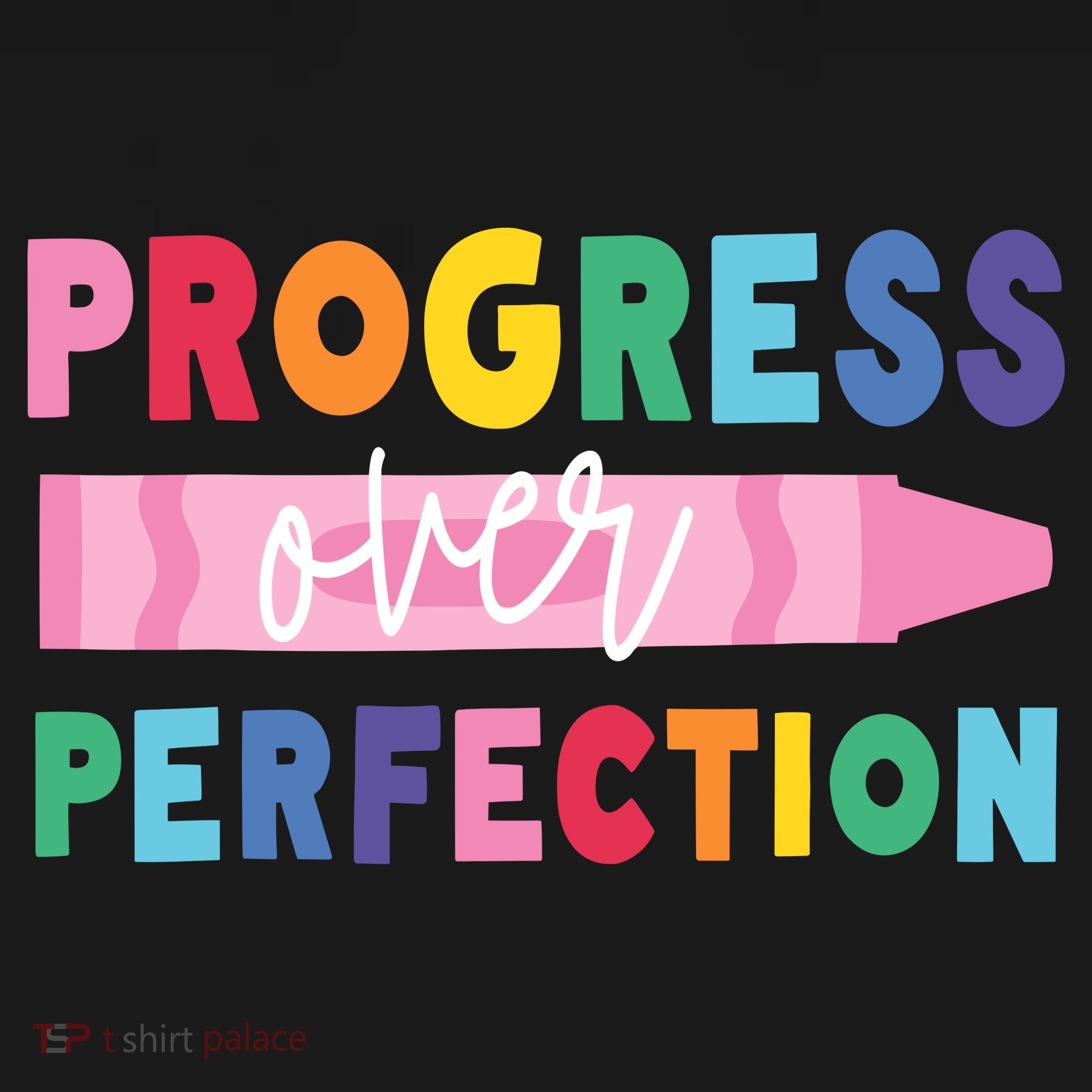 Progress Over Perfection Funny Motivational Teacher School Visor