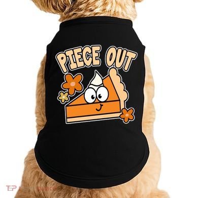 Piece Out Pumpkin Pie Funny Doggie Tank