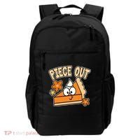 Piece Out Pumpkin Pie Funny Backpack thumb 0