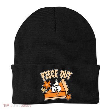 Piece Out Pumpkin Pie Funny Beanie