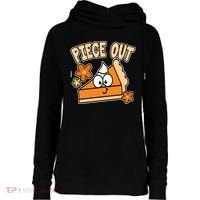 Piece Out Pumpkin Pie Funny Womens Funnel Neck Pullover Hood thumb 0