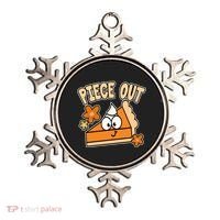 Piece Out Pumpkin Pie Funny Ornament thumb 0