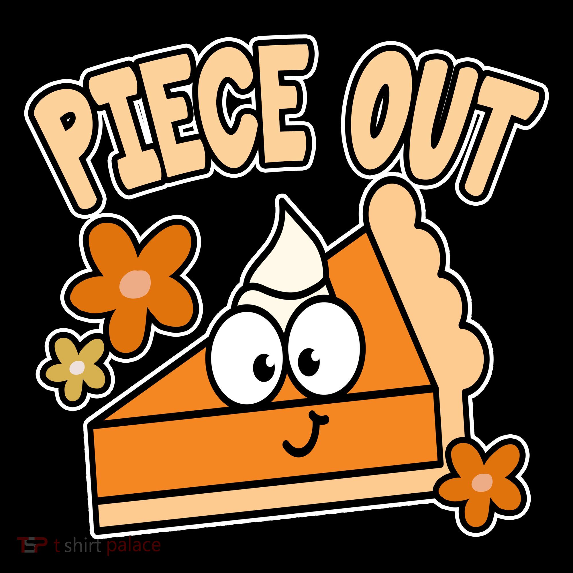 Piece Out Pumpkin Pie Funny Ornament