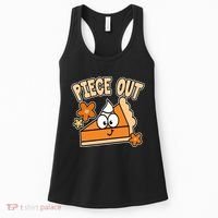 Piece Out Pumpkin Pie Funny Women's Tank Top thumb 0