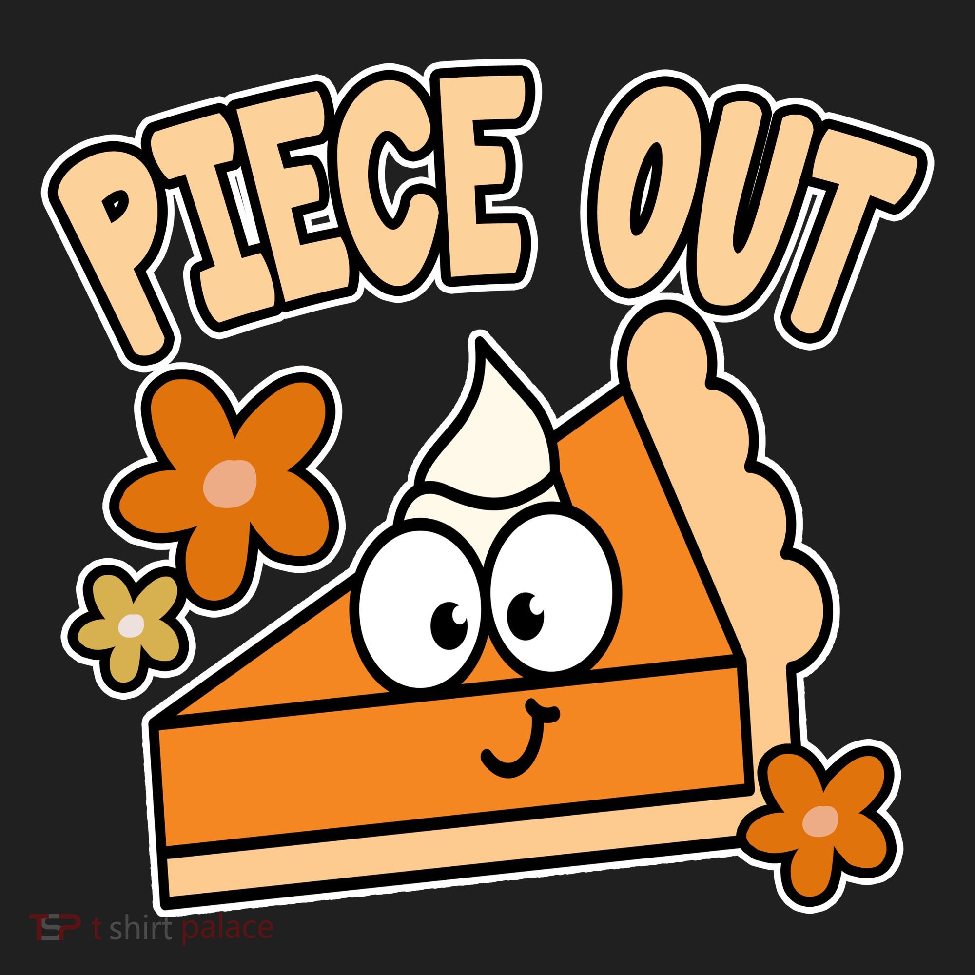 Piece Out Pumpkin Pie Funny Hat