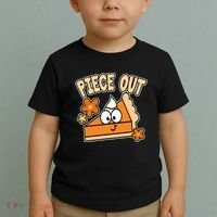 Piece Out Pumpkin Pie Funny Toddler T-Shirt thumb 2