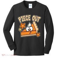 Piece Out Pumpkin Pie Funny Kids Long Sleeve Shirt thumb 0