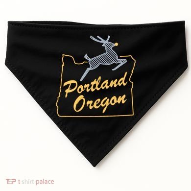 Portland Oregon USA-Made Doggie Bandana