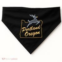 Portland Oregon USA-Made Doggie Bandana thumb 0