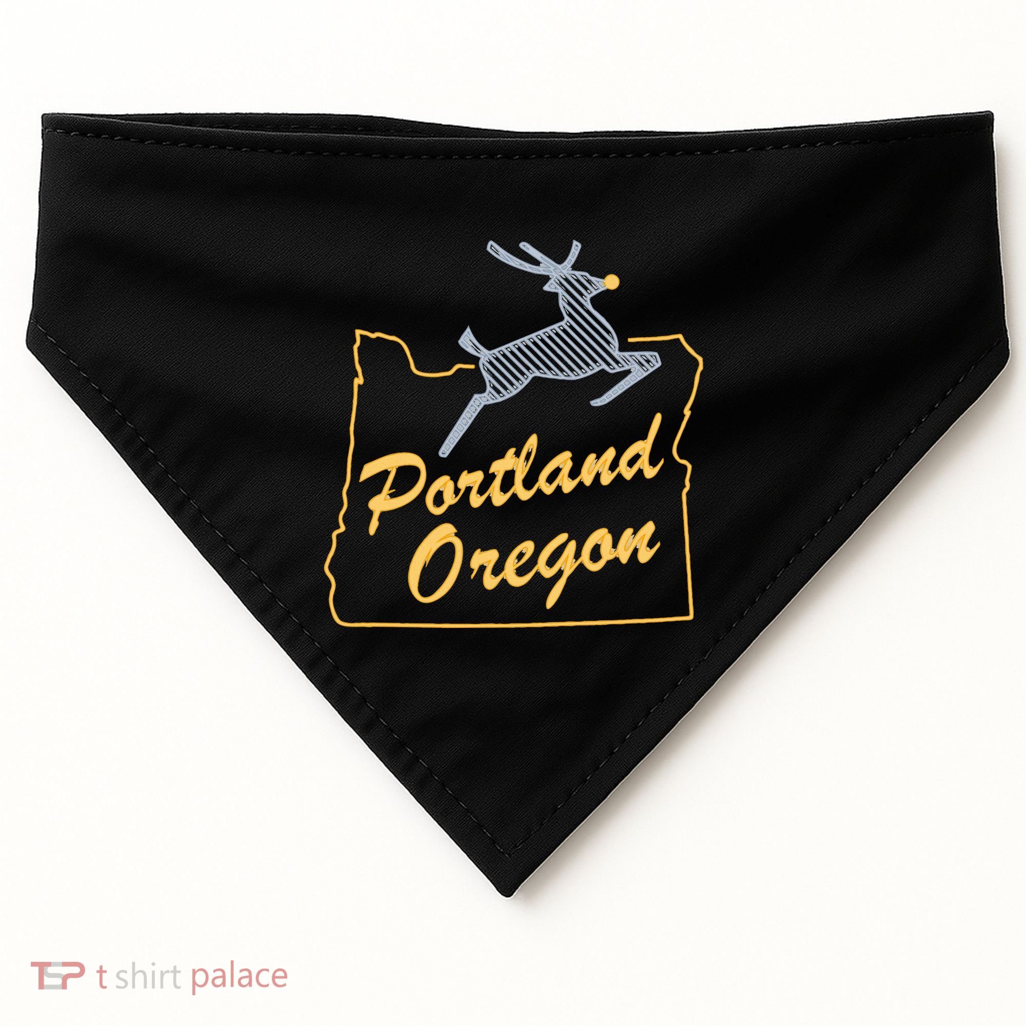 Portland Oregon USA-Made Doggie Bandana