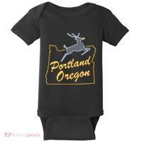 Portland Oregon Baby Bodysuit thumb 0