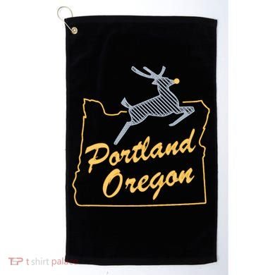 Portland Oregon Golf Towel