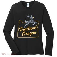 Portland Oregon Women's Long Sleeve Shirt thumb 0