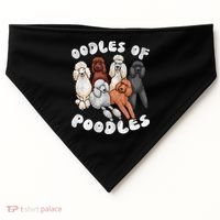 Poodle Of Poodles Poodle Lover USA-Made Doggie Bandana thumb 0