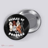 Poodle Of Poodles Poodle Lover Button thumb 0