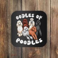 Poodle Of Poodles Poodle Lover Coaster thumb 0