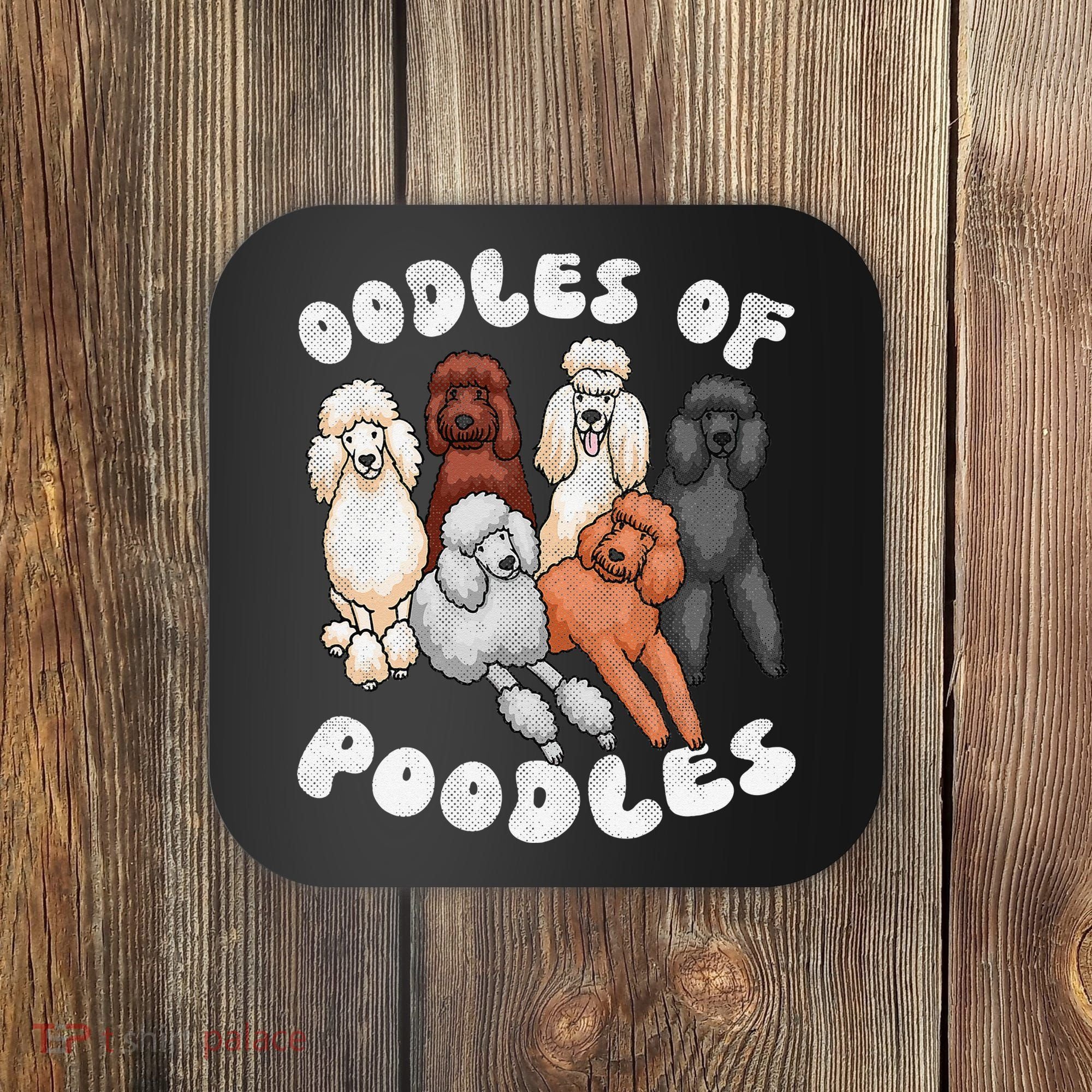 Poodle Of Poodles Poodle Lover Coaster