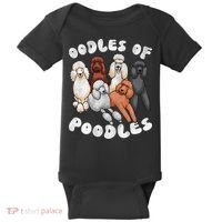 Poodle Of Poodles Poodle Lover Baby Bodysuit thumb 0
