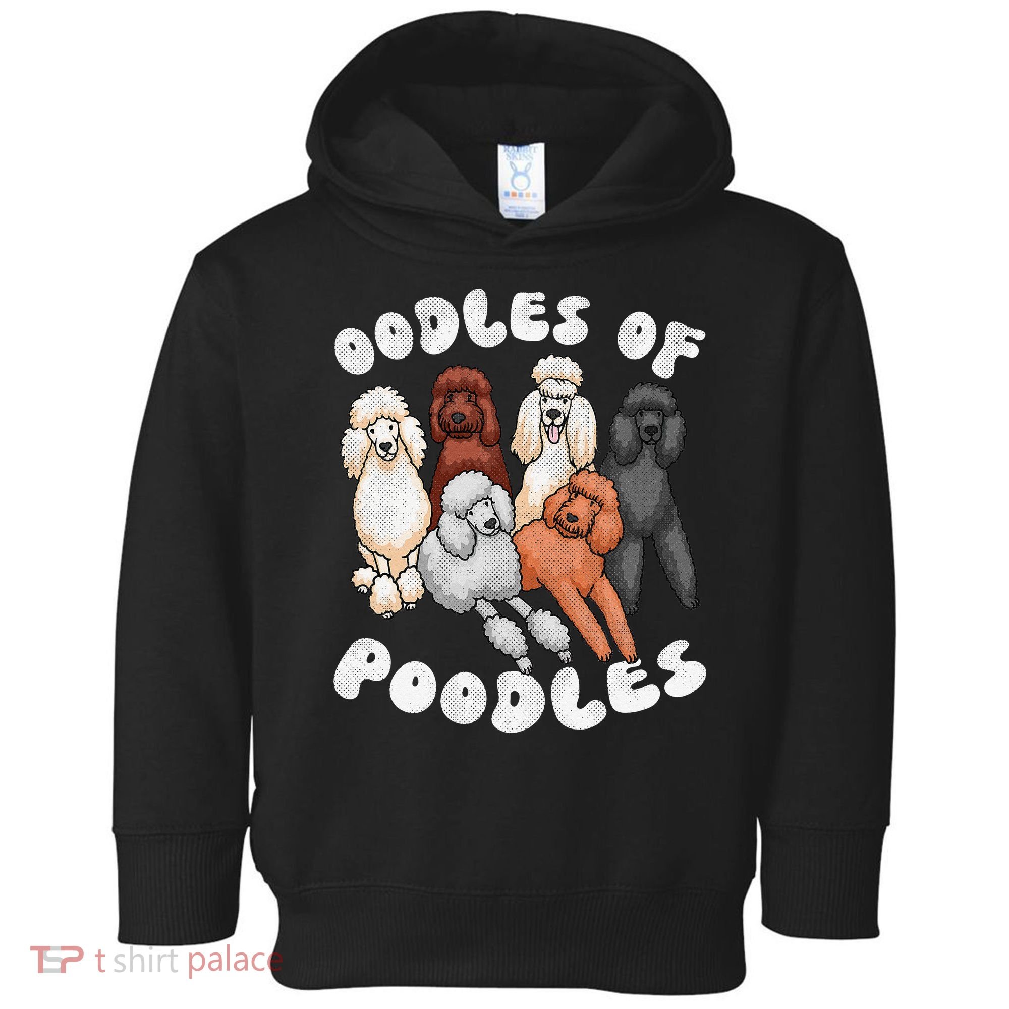 Poodle Of Poodles Poodle Lover Toddler Hoodie