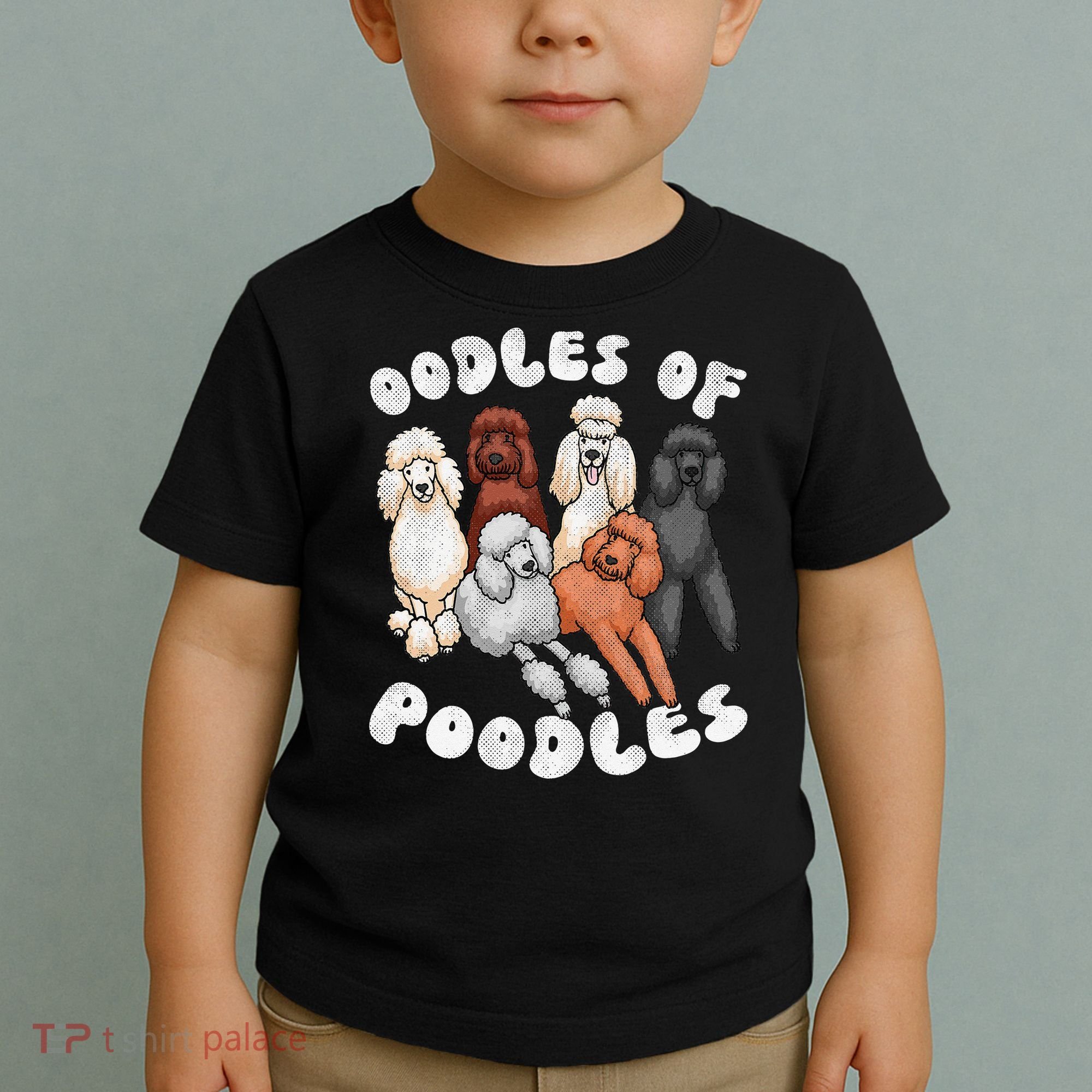 Poodle Of Poodles Poodle Lover Toddler T-Shirt