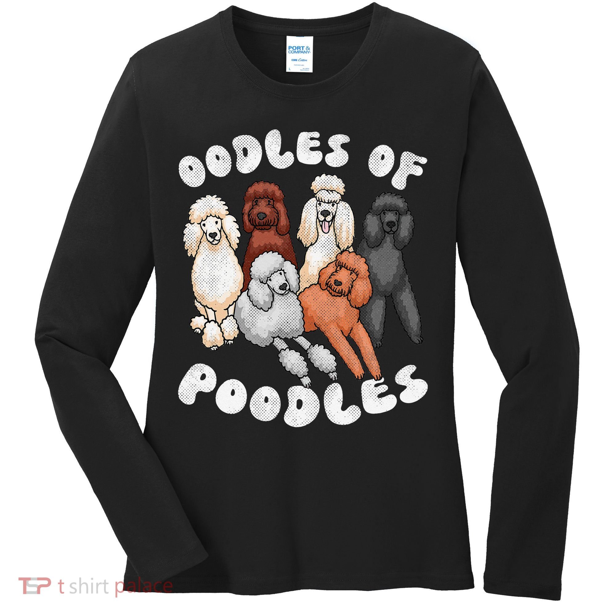 Poodle Of Poodles Poodle Lover Women's Long Sleeve Shirt