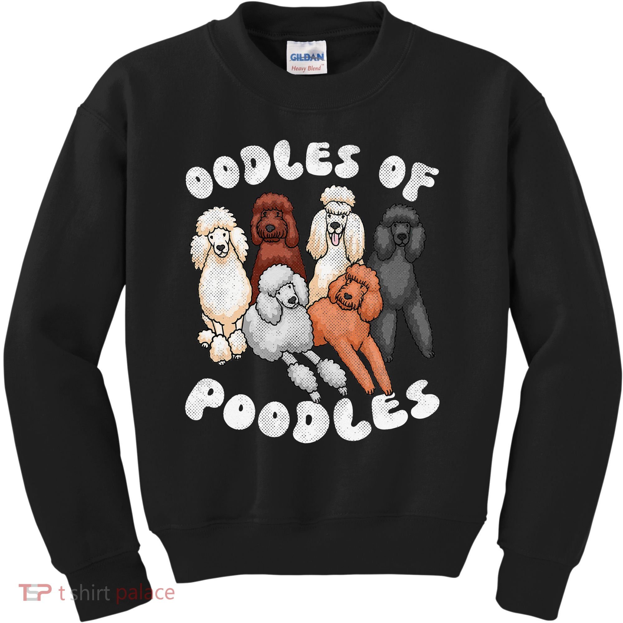 Poodle Of Poodles Poodle Lover Kids Sweatshirt