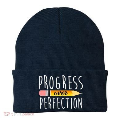 Progress Over Perfection Beanie