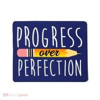 Progress Over Perfection Mousepad thumb 0