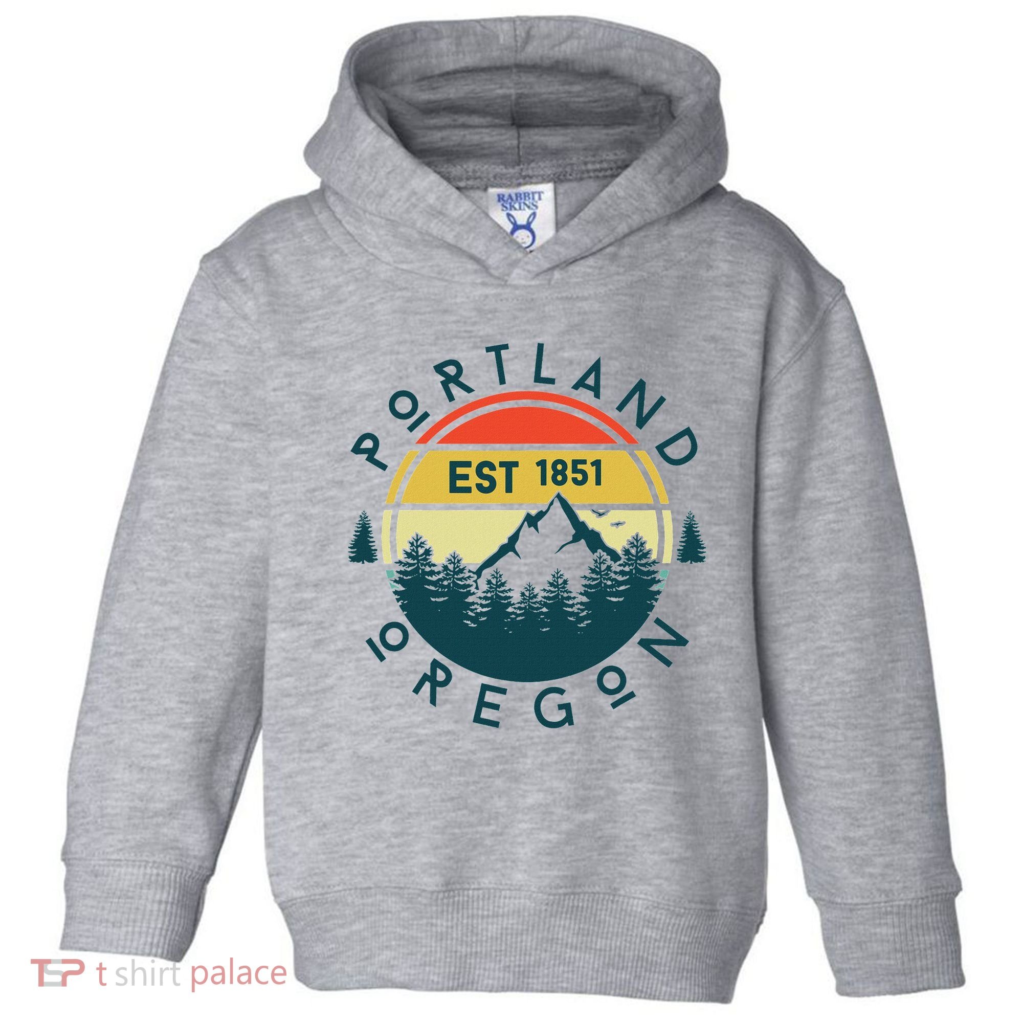 Portland Oregon Toddler Hoodie