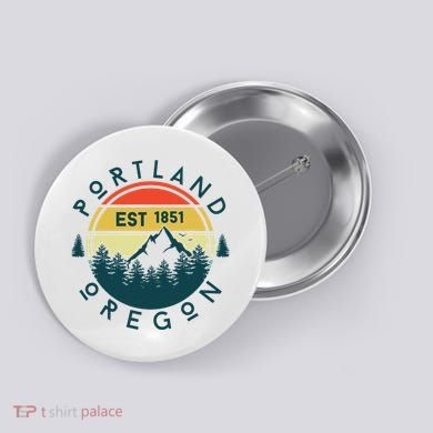 Portland Oregon Button
