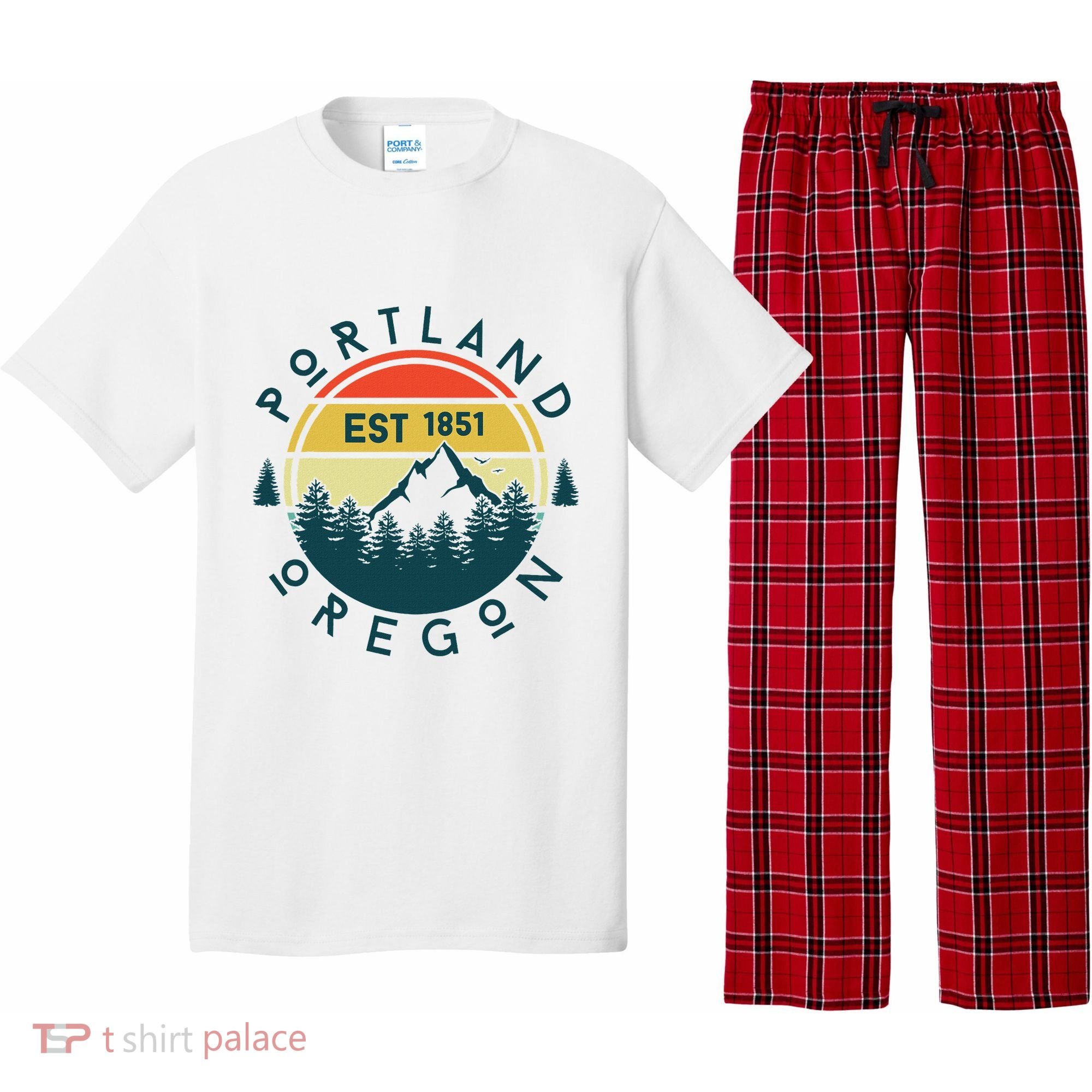 Portland Oregon Pajama Set