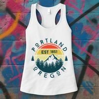 Portland Oregon Women's Tank Top thumb 3