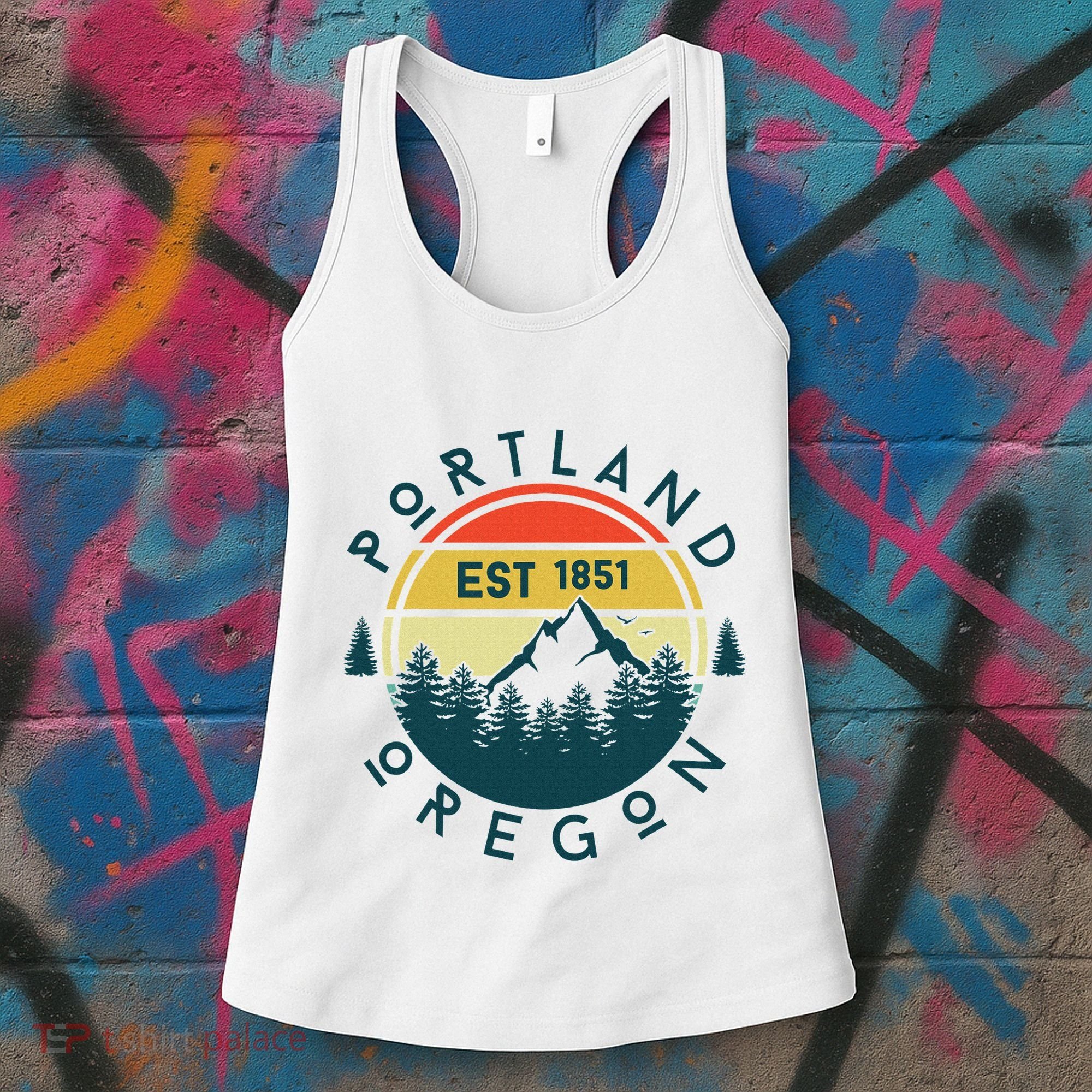 Portland Oregon Women's Tank Top