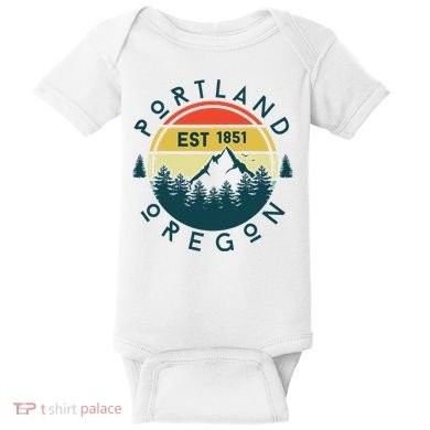 Portland Oregon Baby Bodysuit
