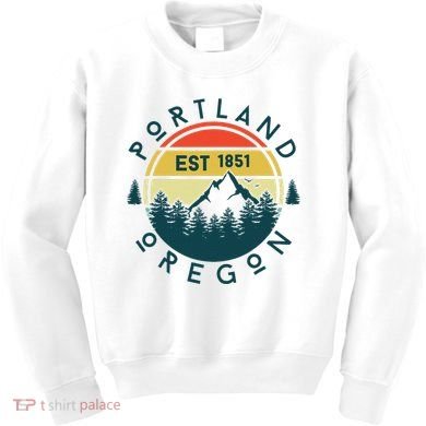 Portland Oregon Kids Sweatshirt