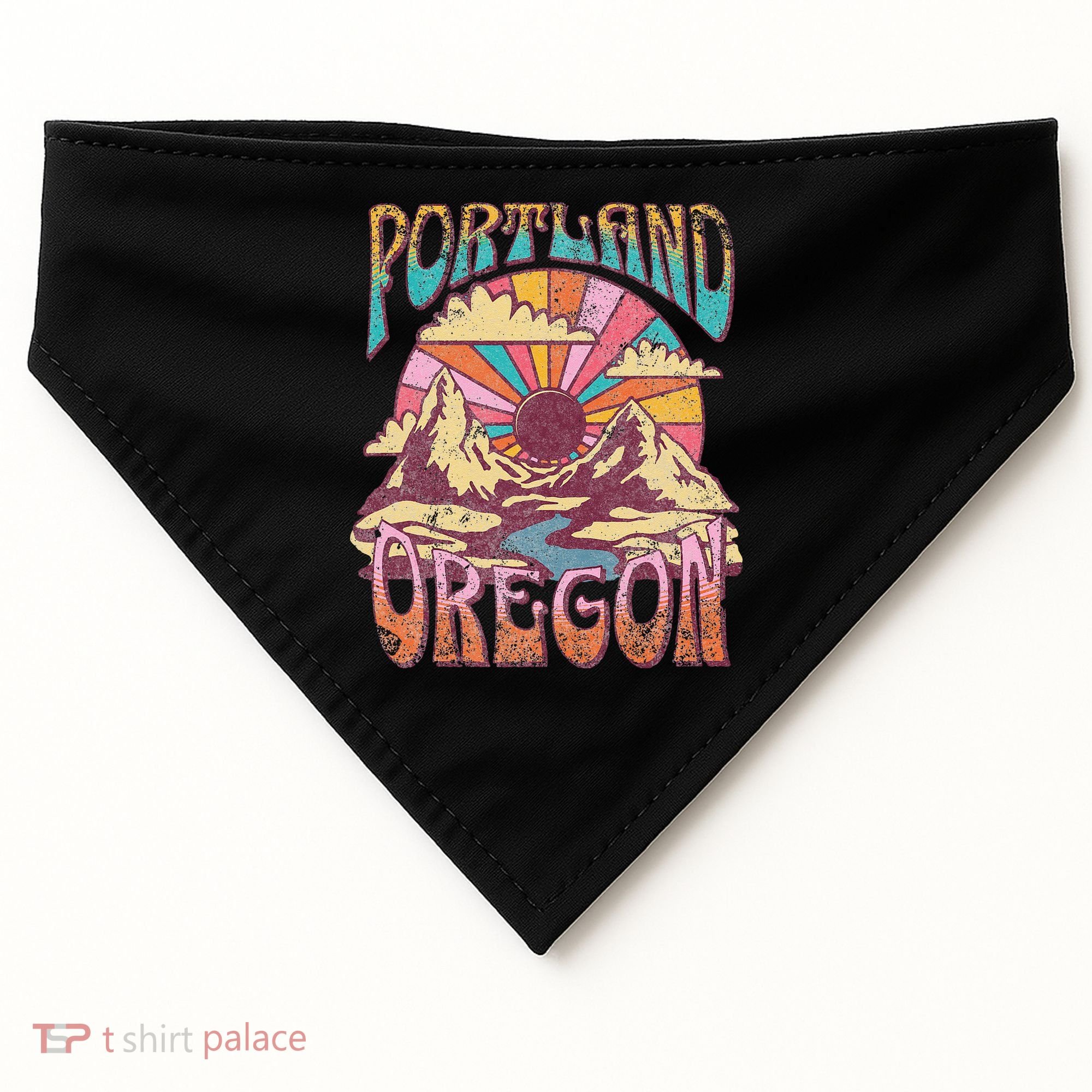 Portland Oregon USA-Made Doggie Bandana