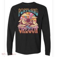 Portland Oregon Comfort Colors Heavyweight Long Sleeve T-Shirt thumb 0